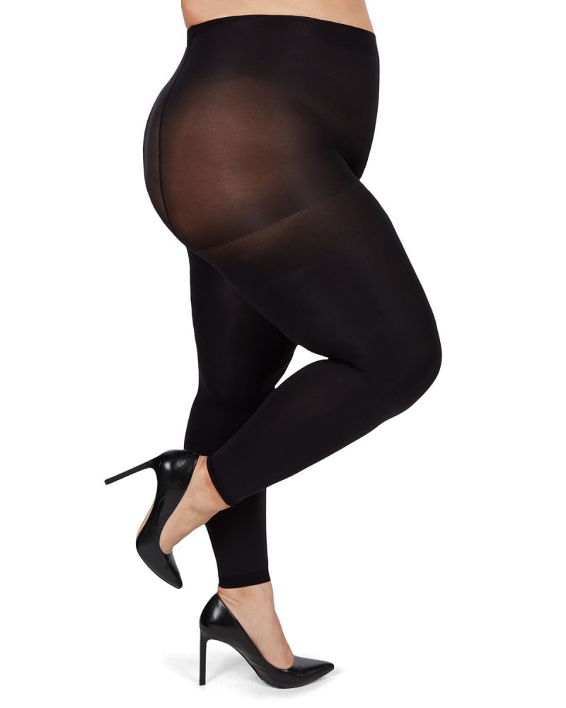 Footless control tights top